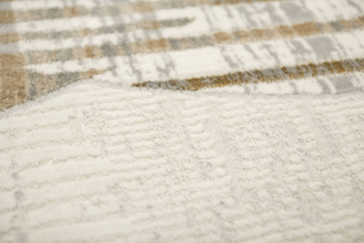 Dywan Verano H538A cream/l.beige Beż Krem Szary Okręgi