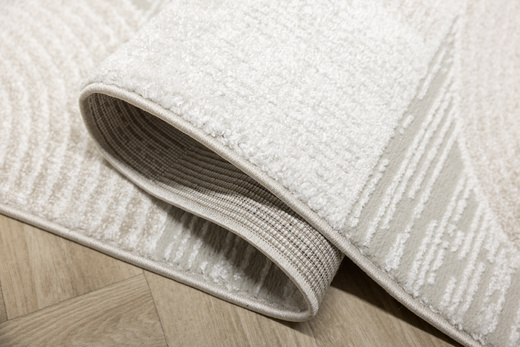 Dywan Matara N745A white/l.beige Beż Krem Kaszmir Geometria Półkola