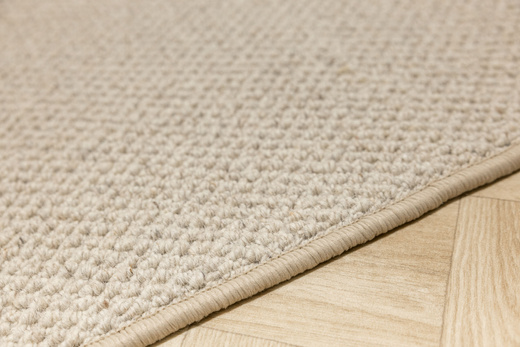 Wełniany Dywan Pętelkowy Clanton 274 ab Krem Gruby Splot