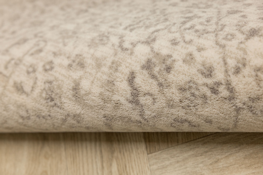 Wełniany Dywan Agnella Agnus Claudine Piaskowy Ornament Beż Krem