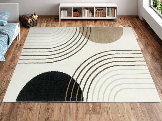 Dywan Clara 02924A cream/beige Beż Krem Geometria