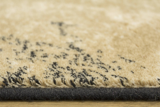 Wełniany Dywan Isfahan Tolve Ciemny Beż Skała