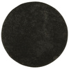 Okrągły Dywan Boho 111 black Czarny Shaggy
