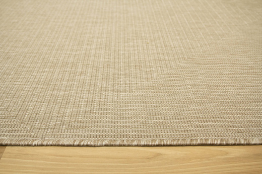 Dywan Dwustronny Sznurkowy Brussels 205697/10610 Linen Beż Krem Romb Linie Outdoor