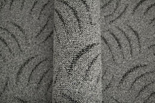 Wykładzina Presto 74 Melanż Srebrzysty Szary Czarny szerokość 4 m