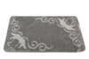 Dywanik Łazienkowy Antypoślizgowy Marika Grey Szary Kwiaty