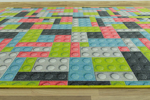 Dywan Klocki pastele