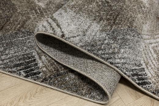 Chodnik Ponte N858A Beige Szary Brąz Romby szerokość 80 cm