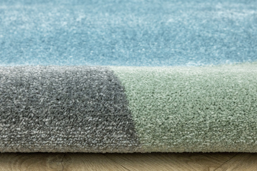 Dywan Dziecięcy Lima M046A blue/green Zielony Szary Niebieski