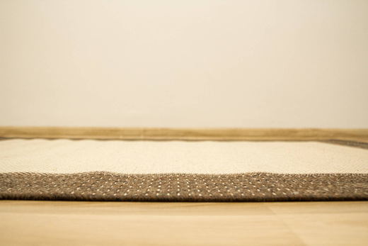 Dywan Płasko Tkany Natura PT 979/91 Brąz Beż z ramką