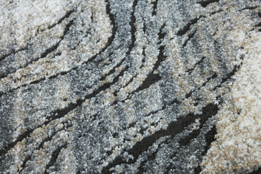 Dywan Matara P176A m.grey/sp.antr Szary Fale