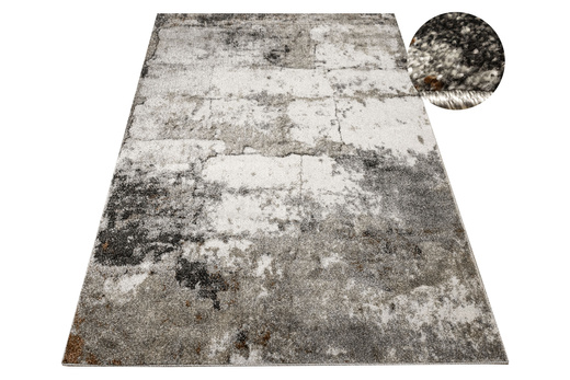 Dywan Ponte N840A l.grey/d.grey Szary Brąz Beton
