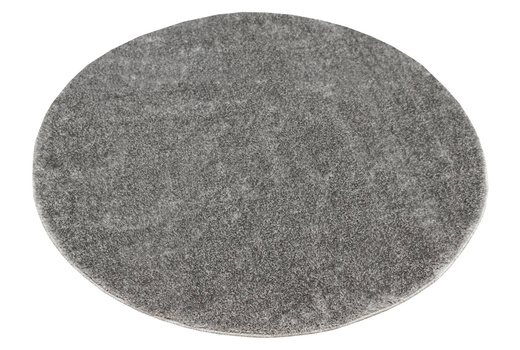 Dywan Okrągły Shaggy Antypoślizgowy Malmo Szary
