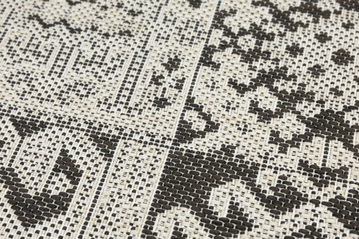 Antypoślizgowy Dywan FLEX 19636/91 Brąz Beż Patchwork