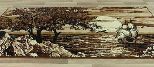 Makata Dywan żaglówka beż