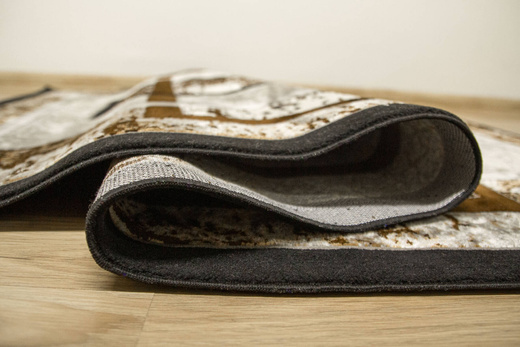 Dywan Modena 4565 m.grey/d.brown Prostokąty