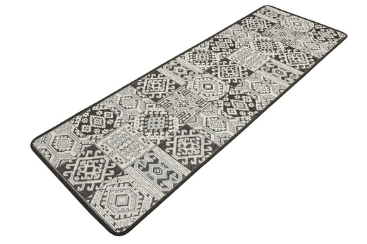 Antypoślizgowy Dywan FLEX 19636/91 Brąz Beż Patchwork