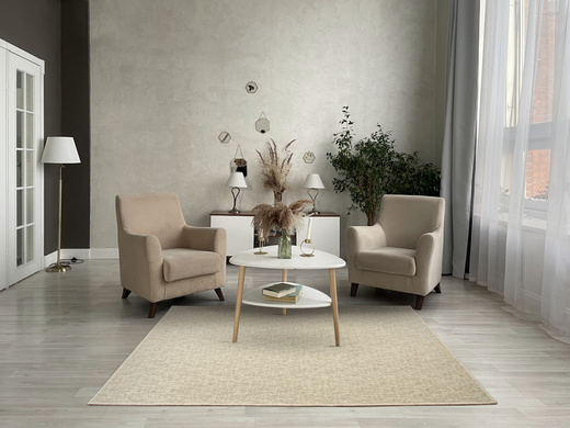 Wykładzina Alto 71 Melanż Srebrny Szary szerokość 4 m