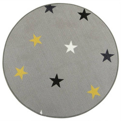 Okrągły Dywan Stars Gwiazdki 19