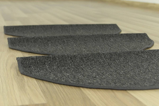 Nakładki na schody półokrągłe Astra 78 ciemny szary