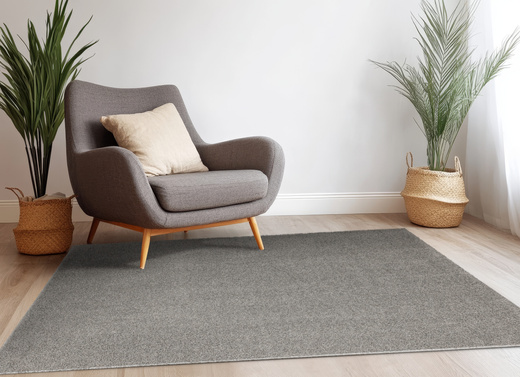 Wykładzina Sphinx-special 277 Szary filc szerokość 4 m