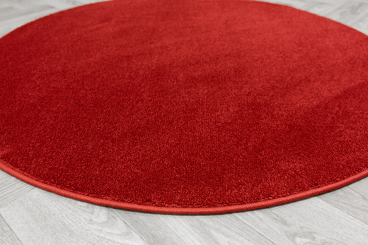 Okrągły Dywan Lima 2081A Red Czerwony