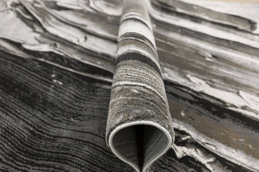 Dywan Verano G670A grey/antrasit Krem Szary Złoty Abstrakcja