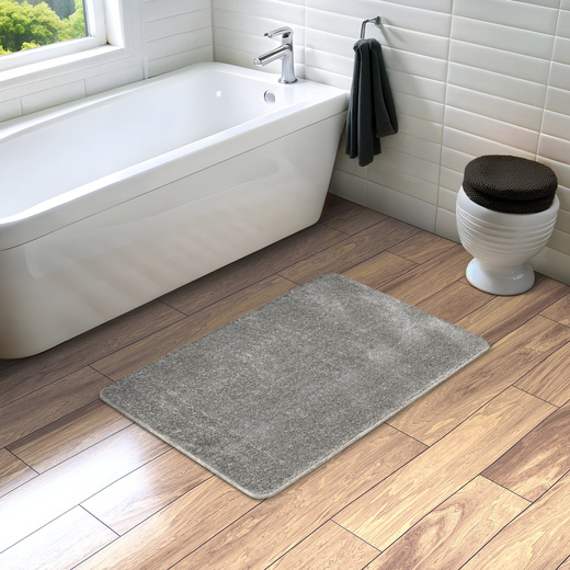 Dywanik Łazienkowy Antypoślizgowy Malmo Szary