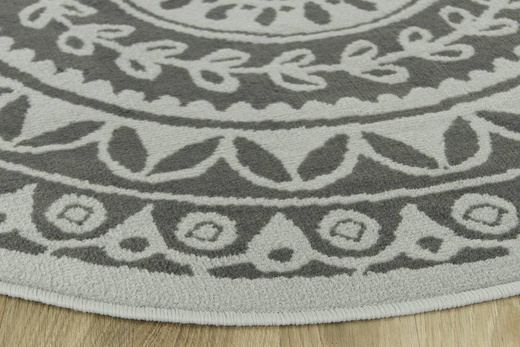 Okrągły Dywan Luna 503786/89944 mouse szary