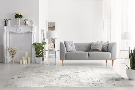 Dywan Nantes NT071A Vizon/Vizon Szarobeżowy Marmur