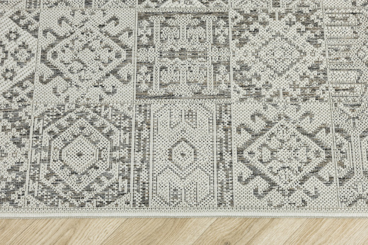 Antypoślizgowy Dywan FLEX 19636/P19 Krem Beż Patchwork