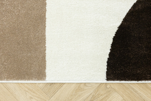 Dywan Clara 02923A cream/brown Brąz Krem Abstrakcja