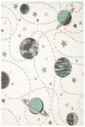 Dywan Lima G759A cream/d.grey Pastelowy Krem Turkus Planety