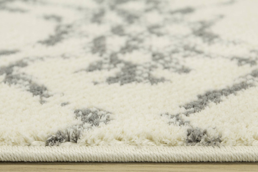 Dywan Karof 2619A white/grey 34 Krem Szary Etno