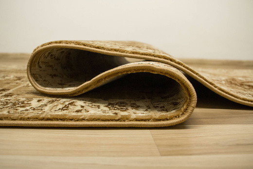 Chodnik Super Rose 7094A Ornament Brąz Beż szerokość 100 cm