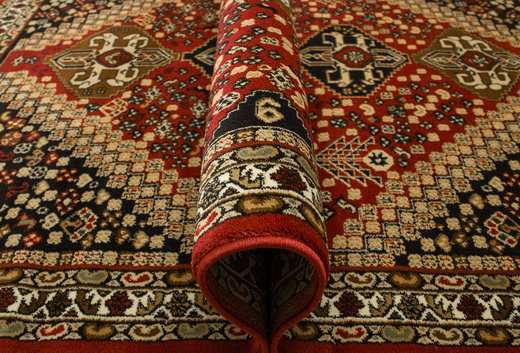 Dywan Ornamentowy Afgan E788A red/black Czerwony Czarny