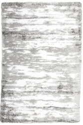 Dywan Shaggy Puffy P387 grey/antracite Szary Beton Abstrakcja