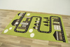 Dywan Kids 534451/67955 lime Zielony Brąz Krem Ulice Domki