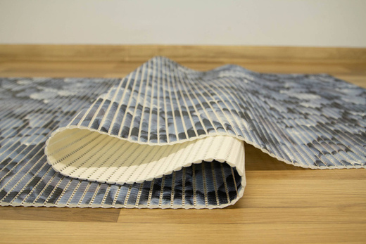 Mata Łazienkowa Softy-tex 810 Niebieskie Kamienie szerokość 65 cm