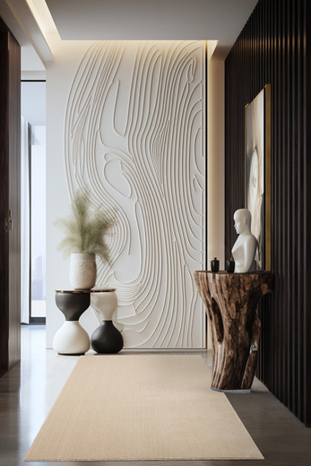 Wykładzina Violin 62 Linen Lśniący Beż Kaszmir szerokość 4 m