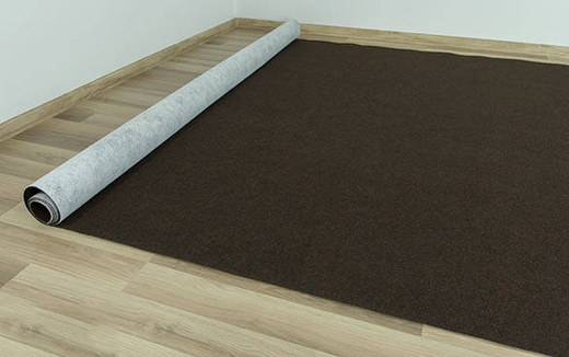 Wykładzina star 97 ciemny brąz szerokość 2 m