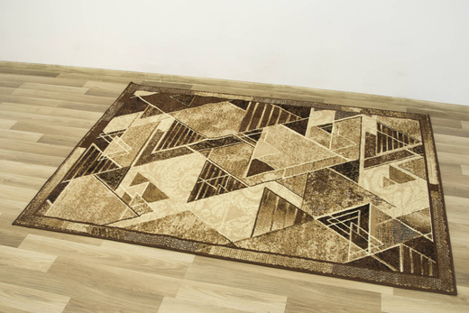 Dywan Gold 417/12 brąz beż