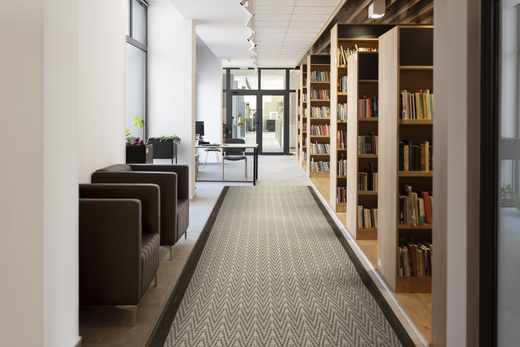 Chodnik Luna 503236/97944 Choco Jodełka Beż szerokość 80 cm