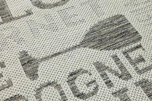 Antypoślizgowy Dywan FLEX 19118/P19 Krem Brąz