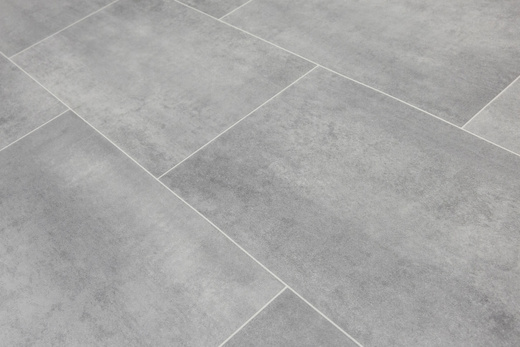 Wykładzina PCV Texmark Denia 594 Szare Płytki szerokość 1 m