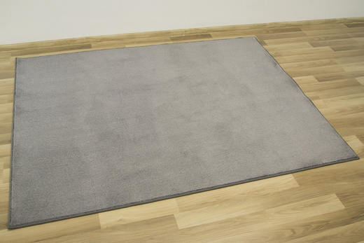 Mięciutki Gęsty Dywan Bounty 175 Lśniący Szary