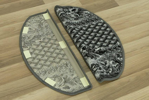 Nakładki półokrągłe szare gold 316/18 szary