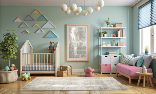 Dywan Lima 9553B l.grey/cream Szary Krem Marmur Kamień