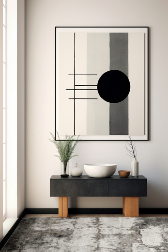 Dywan Ponte N840A l.grey/d.grey Szary Brąz Beton