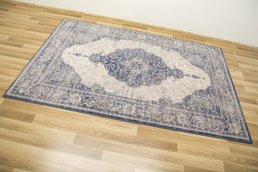 Dywan Ornamentowy Isfahan Zephyr Grey Szary Niebieski